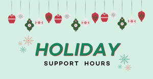 Holiday Support Hours